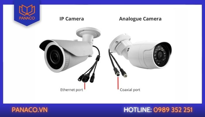 So sánh camera IP và camera Analog qua các tiêu chí phân biệt