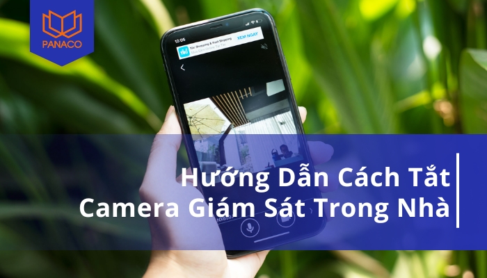 Cách tắt camera