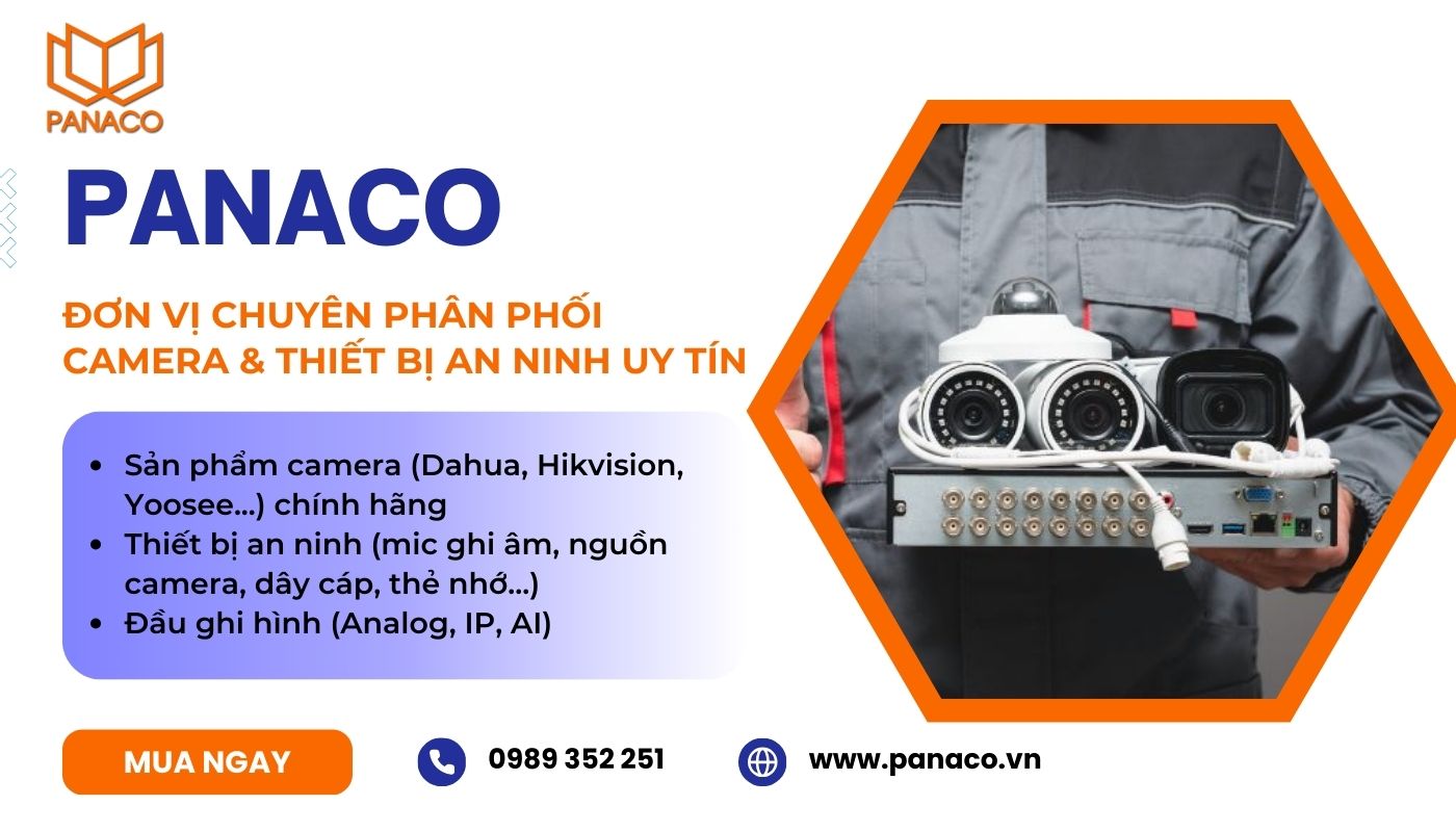 Mua camera chính hãng tại PANACO