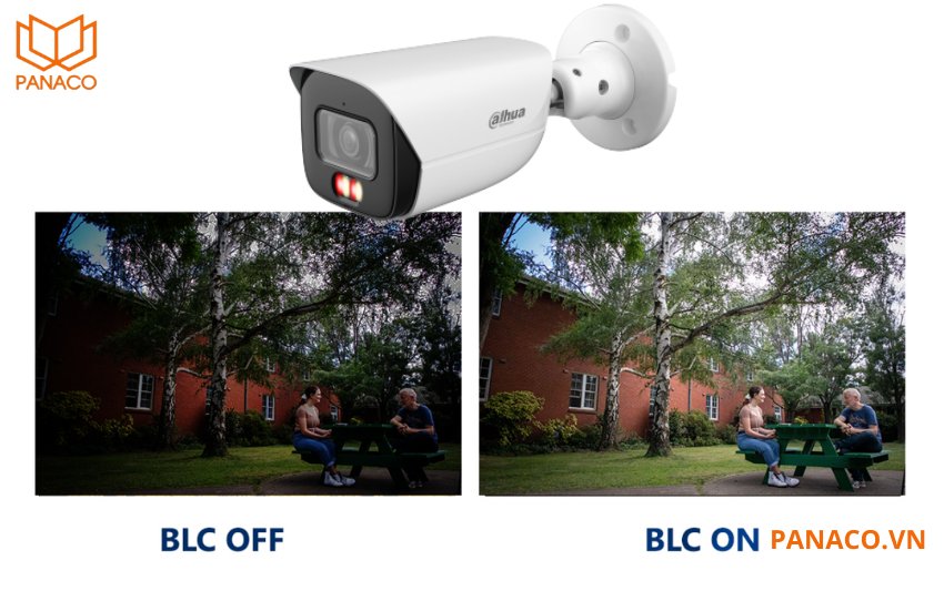 DH-IPC-HFW3249E-AS-IL xử lý hình ảnh trong các tình huống ngược sáng mạnh, như ánh nắng chiếu trực diện hoặc đèn pha ô tô rọi vào ống kính