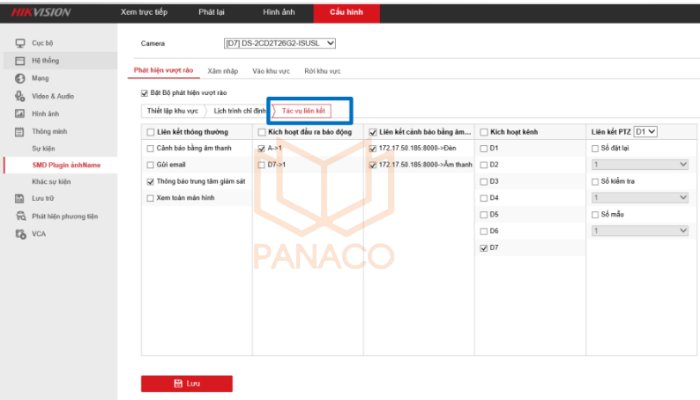 Hướng dẫn cài báo động trên camera Hikvision về điện thoại