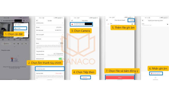 Hướng dẫn cài đặt âm thanh báo động trên App Hik-Connect