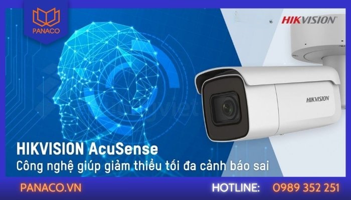 Camera Hikvision AcuSense là dòng camera Hikvision có tính năng báo động bằng AI