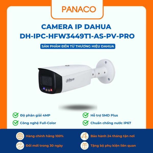 Camera IP Dahua DH-IPC-HFW3449T1-AS-PV-PRO