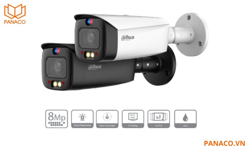 Camera IP Dahua DH-IPC-HFW3849T1-ZAS-PV