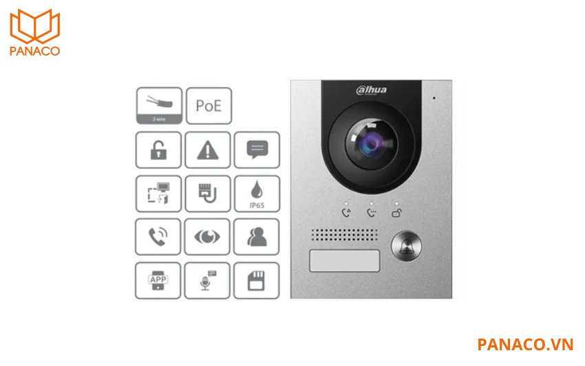 Camera chuông cửa Dahua DHI-VTO2201F-P-S2-N