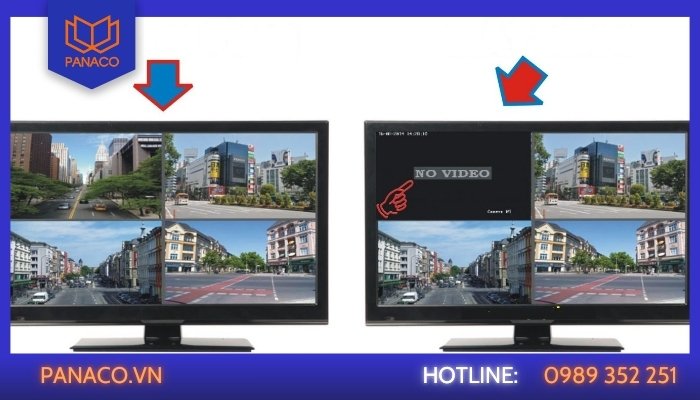 Lỗi camera không lên hình là lỗi rất phổ biến khi Panaco sửa chữa camera ở Củ Chi
