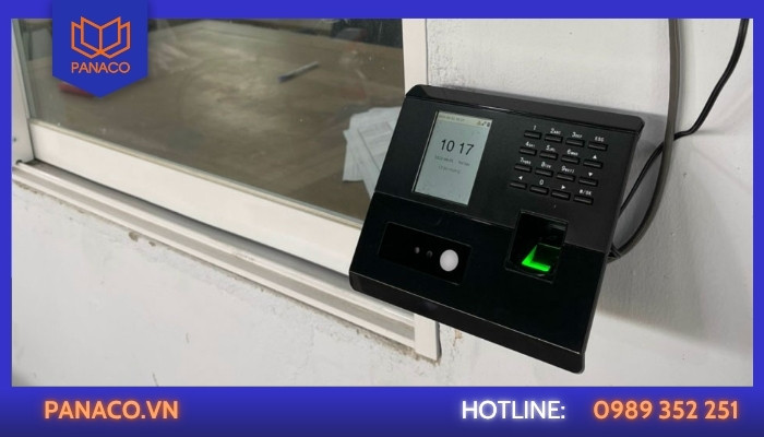 Công trình Panaco lắp máy chấm công tại Wetool Factory – Hóc Môn