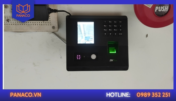 Công trình lắp máy chấm công tại Vận tải Hiệp Phát – Quận 12
