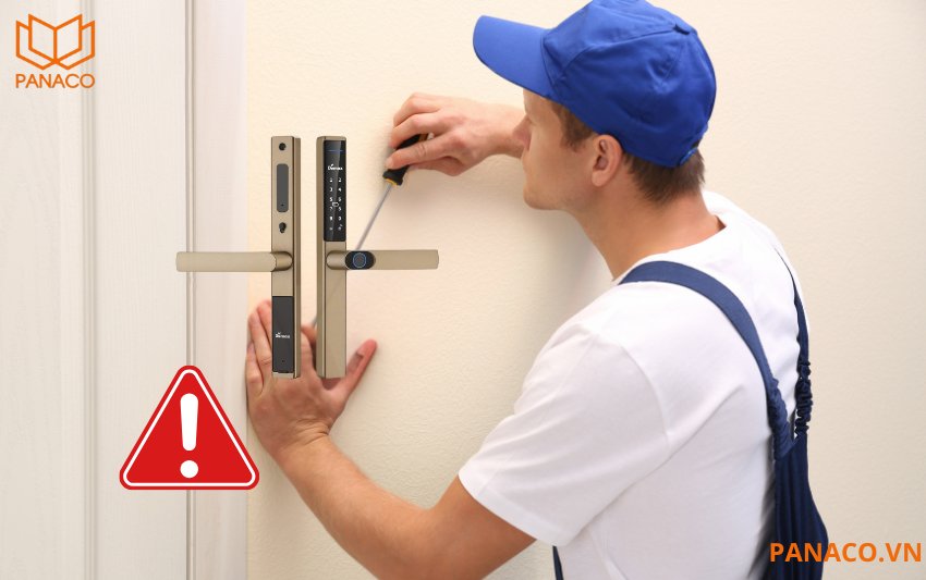 Demax EL599 LUX có chức năng báo động khi có người nhập sai mật mã nhiều lần hoặc có tác động mạnh vào khóa