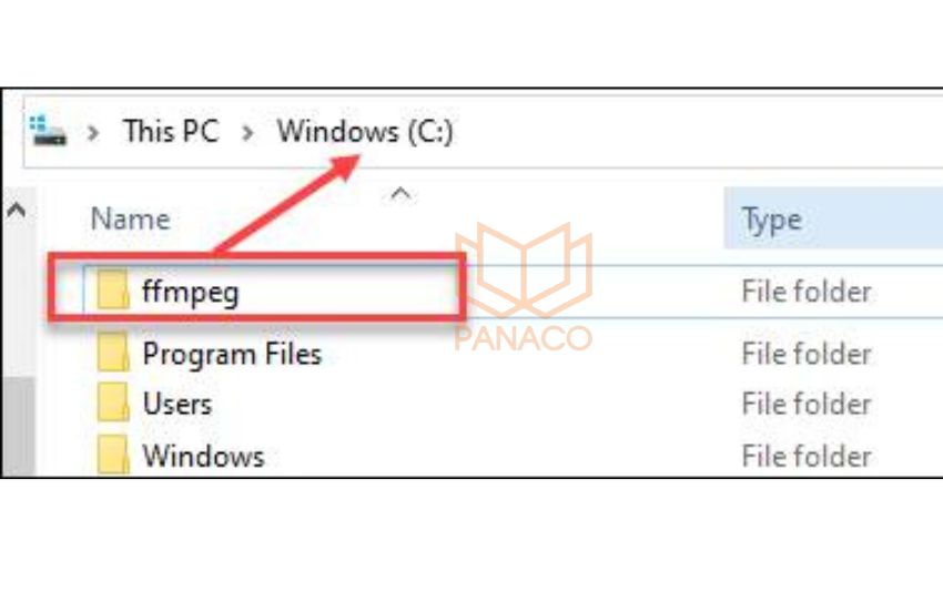 Di chuyển tệp ffmpeg