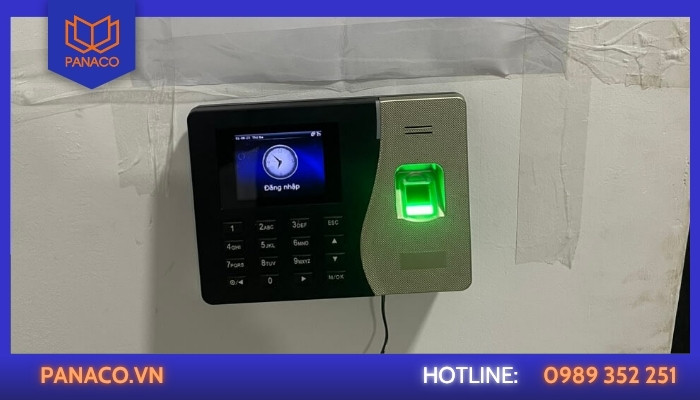 Dự án lắp máy chấm công cho văn phòng công ty tại 268 Lê Đình Cẩn – Bình Tân