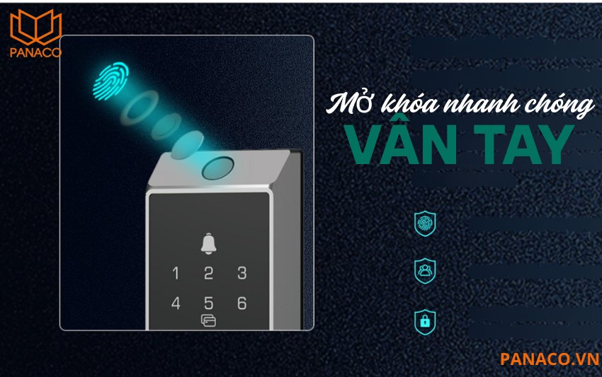 Mỗi lần mở khóa Ezviz DL04 Pro chỉ mất chưa đầy một giây, tay vừa chạm vào là cửa mở liền, không cần lục chìa.