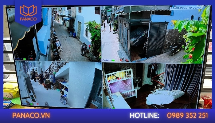 Lắp đặt trọn bộ 4 camera IMOU cho nhà anh Minh quận Phú Nhuận