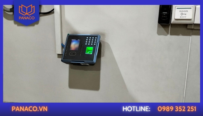 Lắp máy chấm công cho Công ty Cổ phần Kiểm định và Huấn luyện An toàn Lao động Sài Gòn tại Quận 9