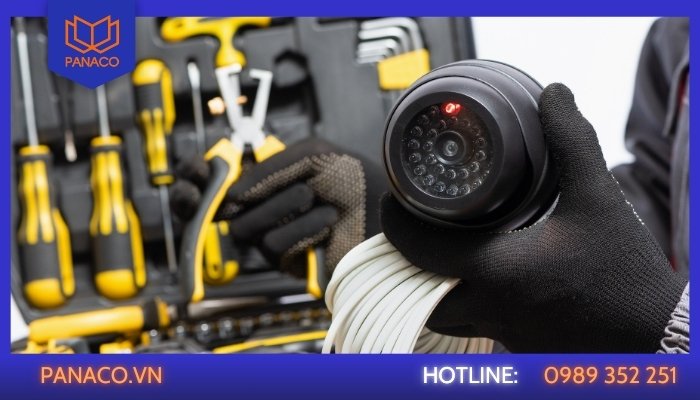 Quy trình sửa camera quận 2 của Panaco vô cùng nhanh chóng