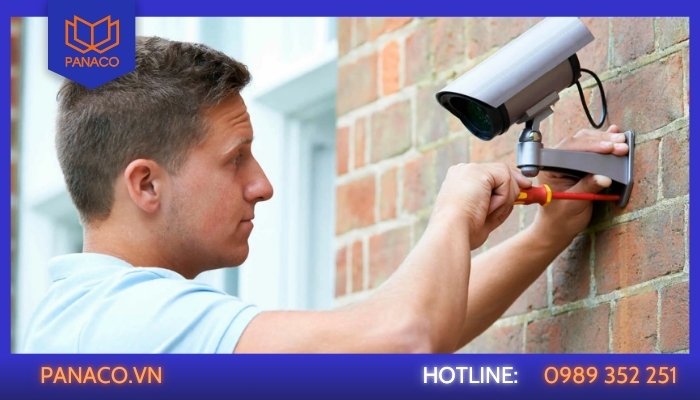 Quy trình sửa chữa camera của Panaco tại Hóc Môn
