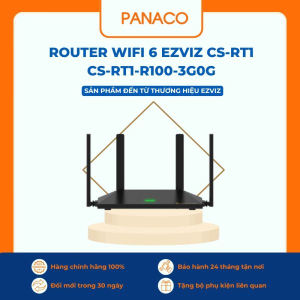 Router wifi 6 Ezviz CS-RT1 (AX3000,4GE)