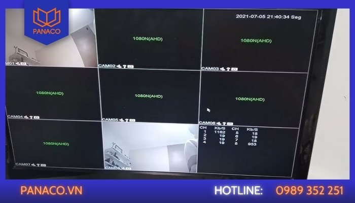 Sửa camera không lên hình ở quận 7