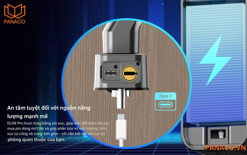 DL06 Pro hoạt động bằng bốn viên pin AA 1.5V – một chuẩn pin dễ tìm và dễ thay thế