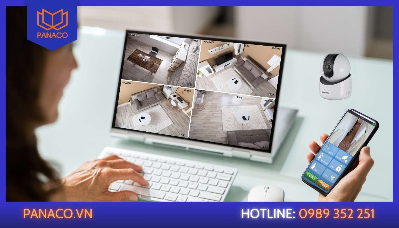 Camera Hikvision 5MP wifi cho phép người dùng kết nối quản lý từ xa