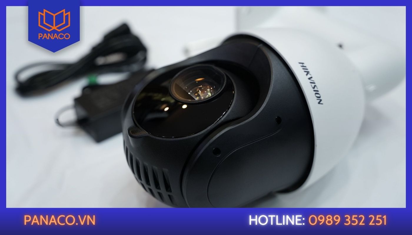 Camera Hikvision Dome PTZ có khả năng quay quét đến 360 độ