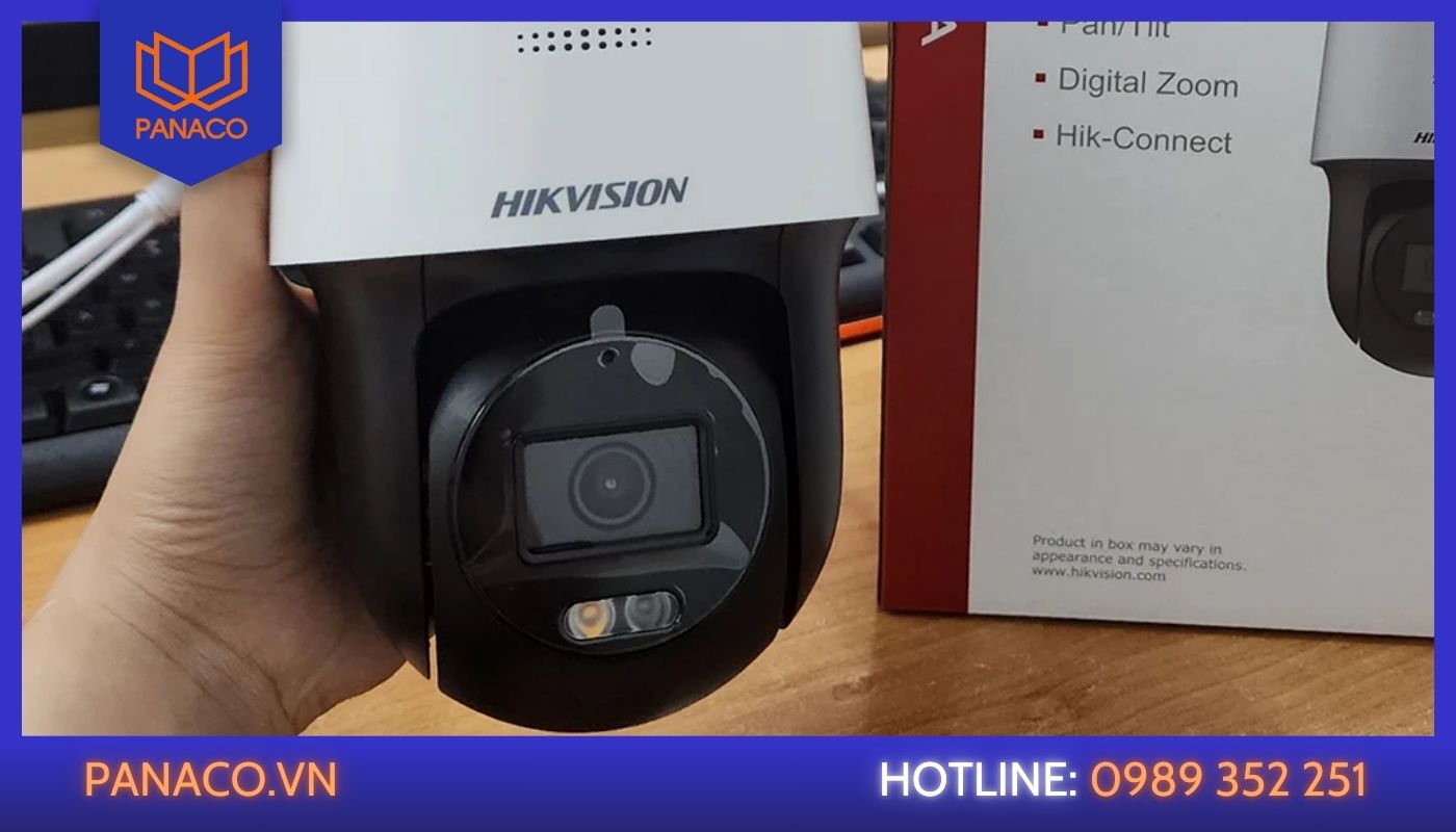 Camera IP Hikvison PTZ giúp ghi lại hình ảnh độ phân giải cao với tầm xa hồng ngoại 30m