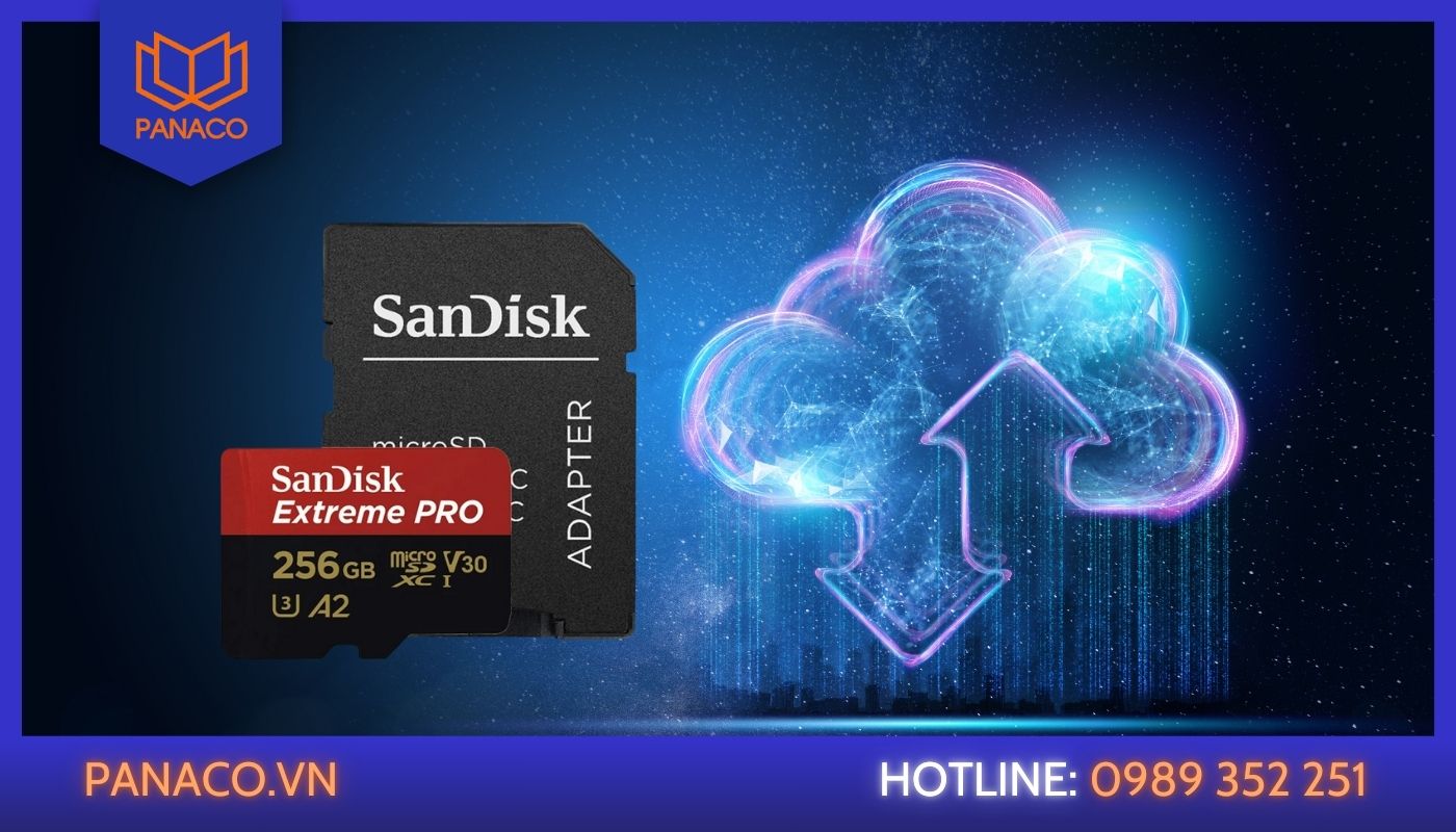 Camera Wifi này hỗ trợ lưu trữ linh hoạt qua thẻ nhớ microSD hoặc dịch vụ đám mây
