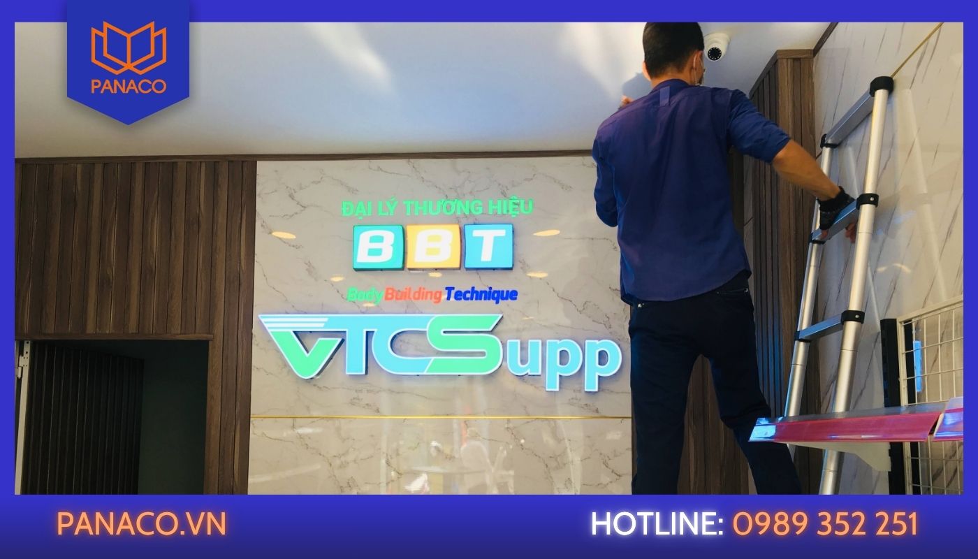 Hình ảnh lắp camera văn phòng công ty Bodybuilding Technical