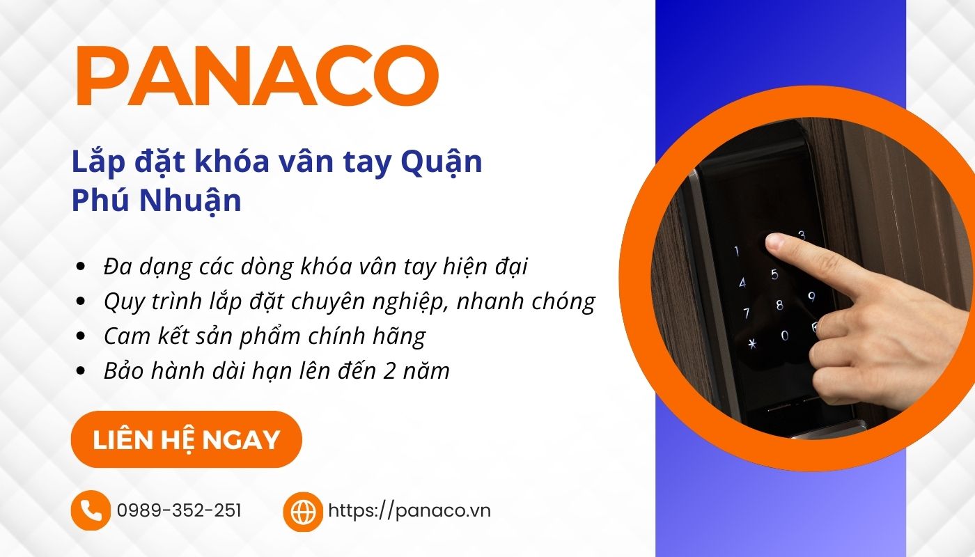 Lắp đặt khóa vân tay Phú Nhuận