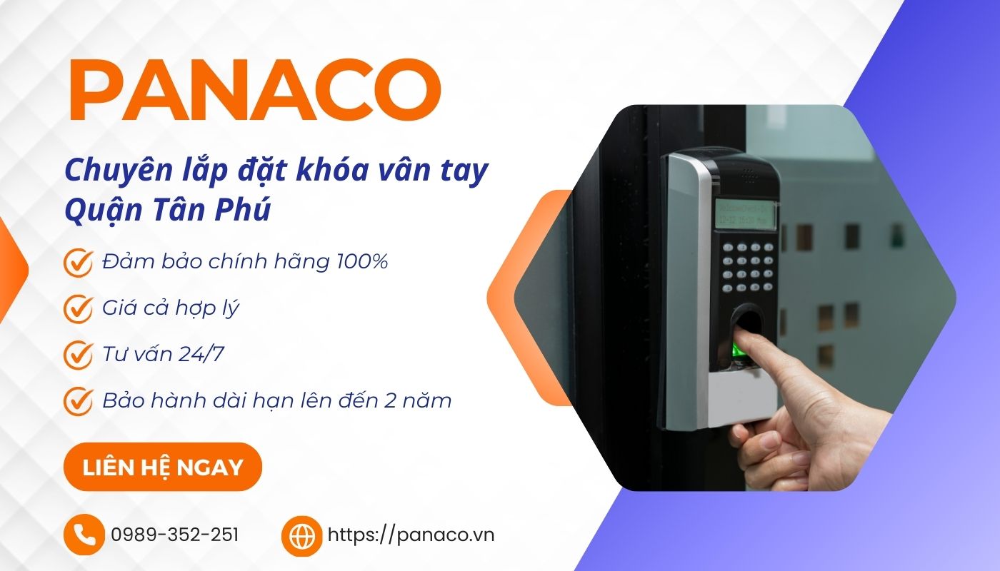 Lắp đặt khóa vân tay Tân Phú