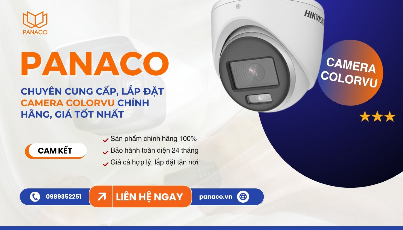 PANACO bán camera công nghệ colorvu giá tốt