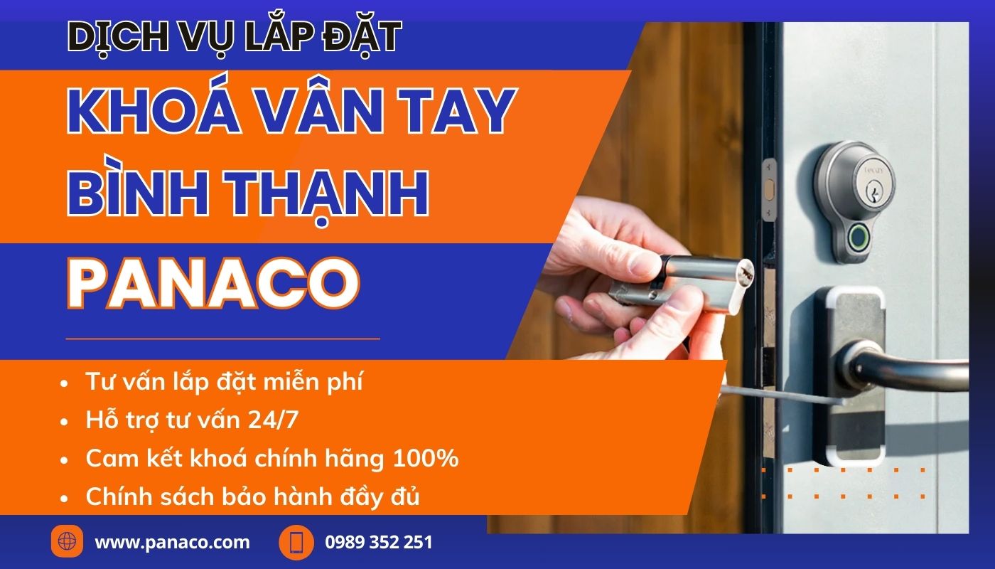 Dịch vụ lắp đặt khoá vân tay Bình Thạnh giá tốt