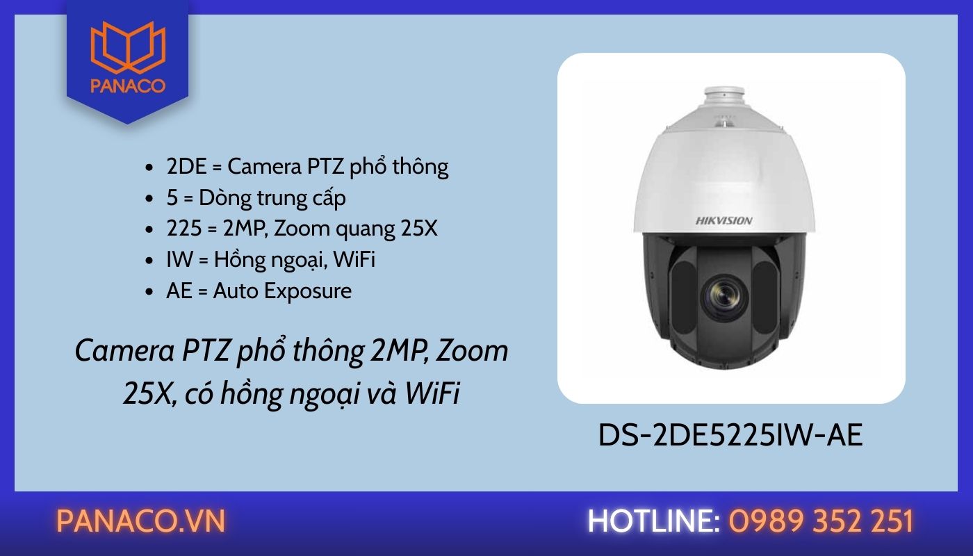 Ví dụ cách đọc mã camera Hikvison dòng PTZ Ví dụ cách đọc mã camera Hikvison dòng PTZ
