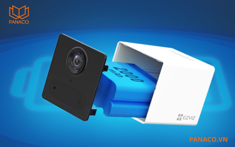 Bộ kit Ezviz CB2 được trang bị pin sạc dung lượng 2000mAh cho phép hoạt động liên tục lên đến 50 ngày khi sạc đầy