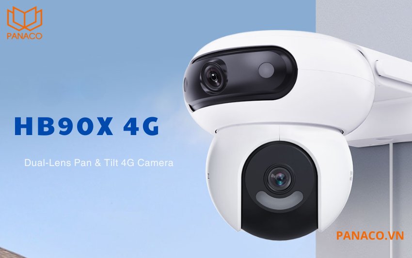 Camera Ezviz HB90x 4G Dual 2K 4MP