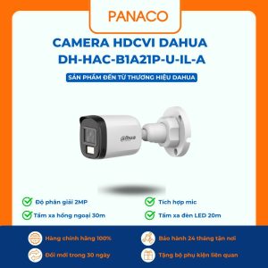 Camera HDCVI Dahua 2MP DH-HAC-B1A21P-U-IL-A