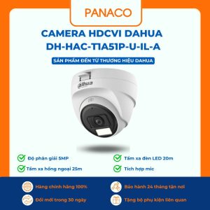 Camera HDCVI Dahua 5MP DH-HAC-T1A51P-U-IL-A