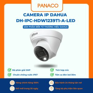 Camera IP Dahua DH-IPC-HDW1239T1-A-LED