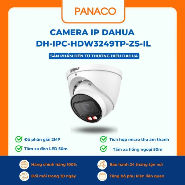 Camera IP Dahua DH-IPC-HDW3249TP-ZS-IL