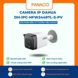 Camera IP Dahua 4MP DH-IPC-HFW2449TL-S-PV