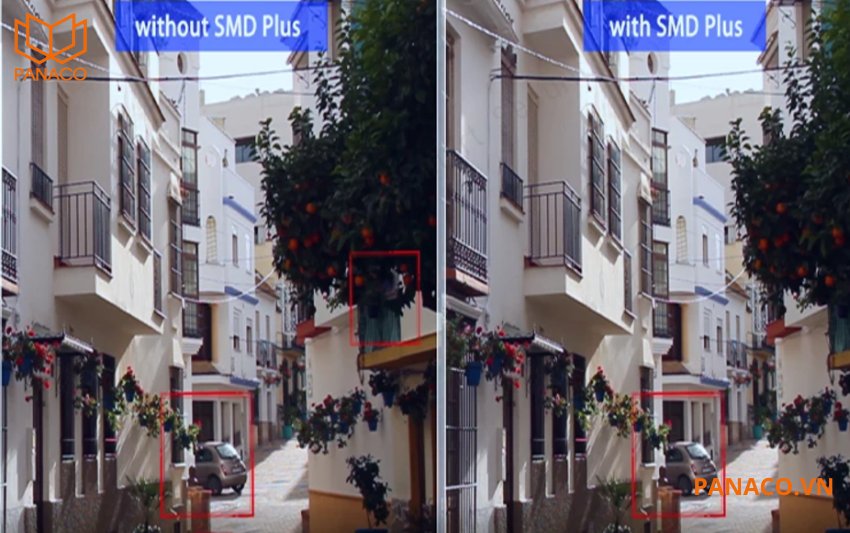 Camera IP Dahua phân biệt chuyển động của con người và phương tiện
