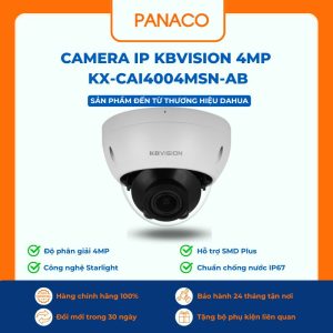 Camera IP Kbvision 4MP KX-CAi4004MSN-AB
