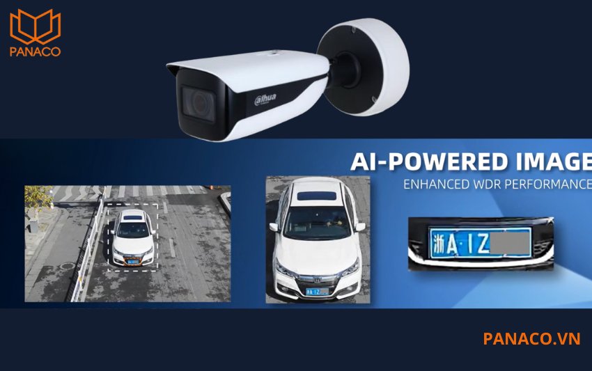 khả năng nhận diện biển số xe (ANPR) và quản lý chỗ đỗ xe thông minh của DH-IPC-HFW7842H-Z-X