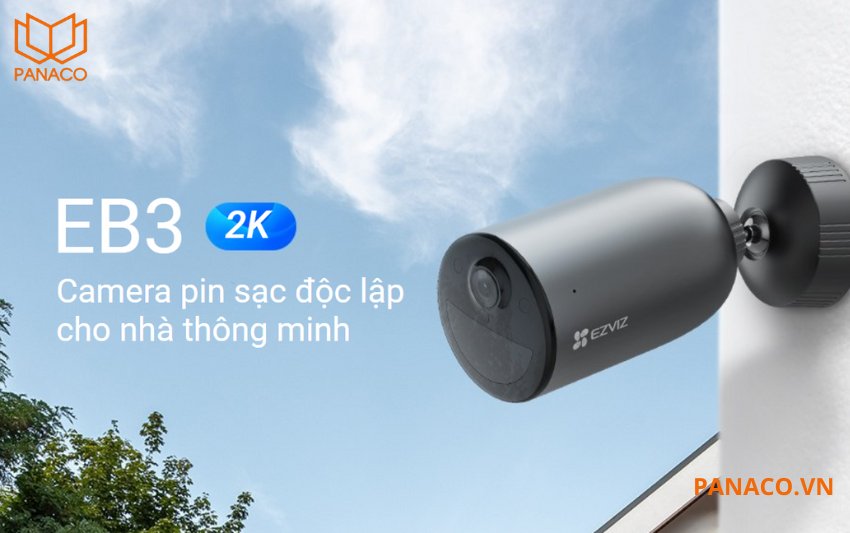 Camera dùng pin Ezviz EB3 4G 2K
