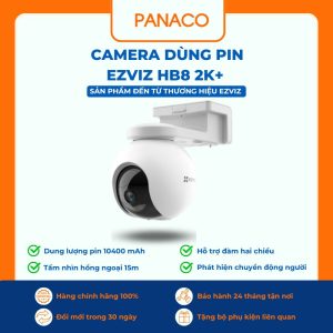 Camera không dây Ezviz dùng pin HB8 2K+