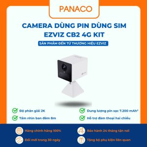 Camera Ezviz dùng pin dùng sim CB2 4G KIT