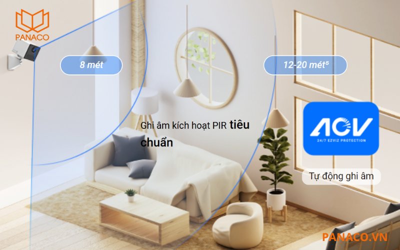 CB2 4G Kit giám sát ban đêm với tầm xa hồng ngoại lên đến 8m