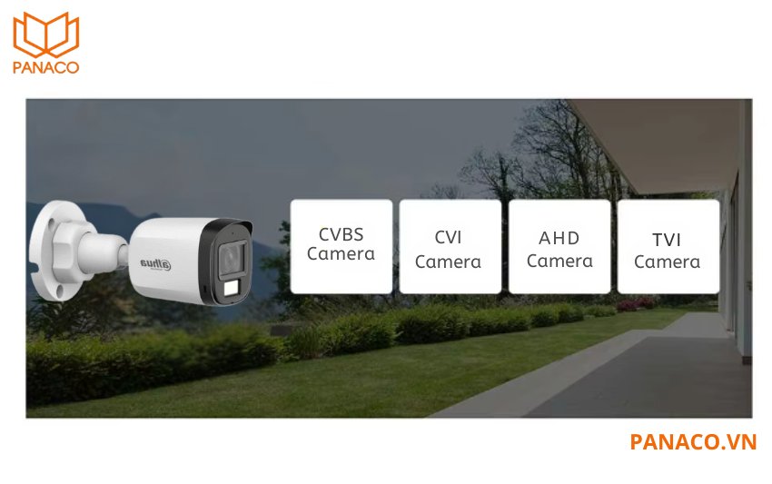 Camera HDCVI Dahua DH-HAC-B1A21P-U-IL-A hỗ trợ chuyển đổi linh hoạt giữa các chuẩn tín hiệu CVI, TVI, AHD và CVBS