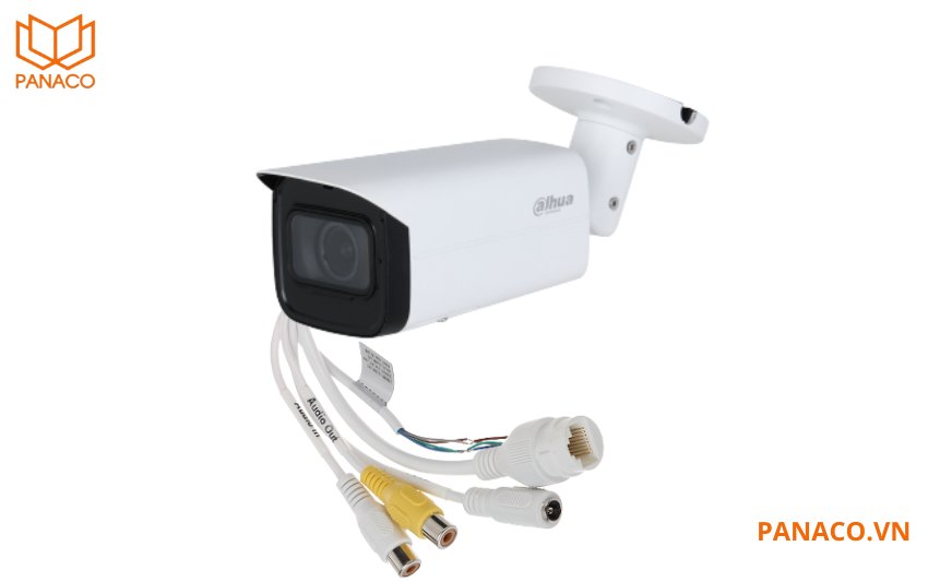 Camera hoạt động với nguồn DC 12V hoặc cấp nguồn qua mạng PoE